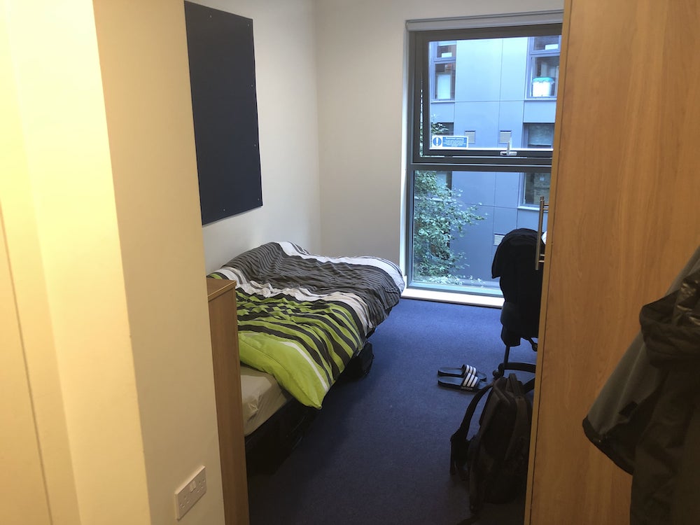 My room in UCL student accommodation