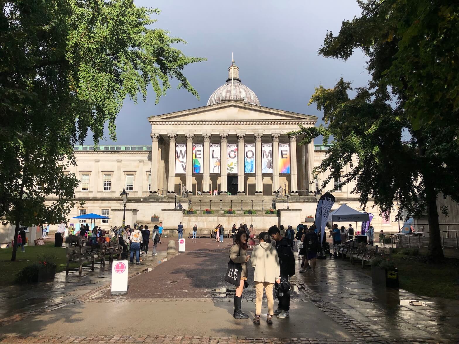 Das Hauptgebäude des UCL am Anfang meines Auslandssemesters